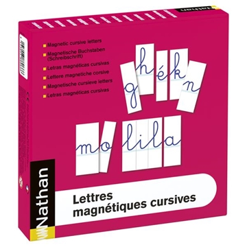 Image de Lettres magnétiques cursives